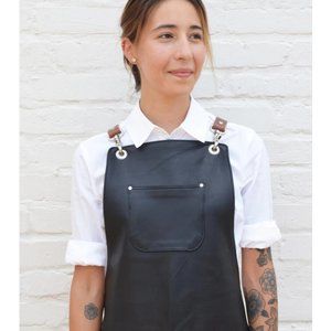 Lucio genuine leather apron